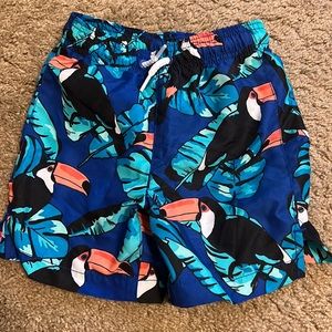 Place Sport 2T Boys Toucan Swim Trunks